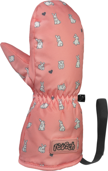 Reusch Sleepover Mitten 6585451 3744 pink front